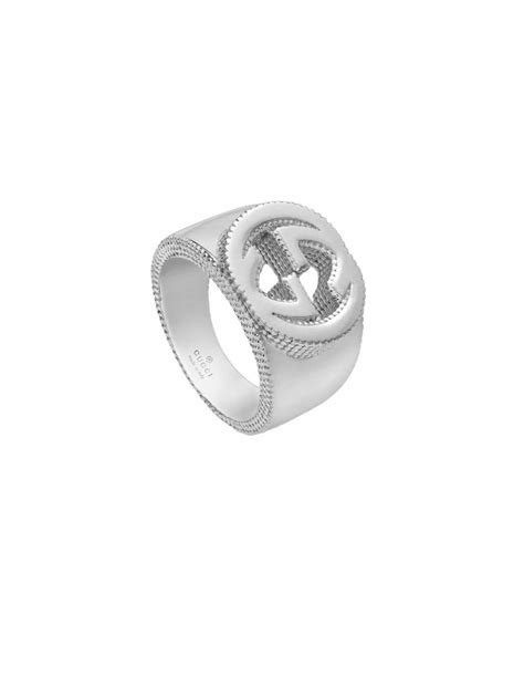 anello gucci fantasma|Gucci Anello in argento con icona fantasma GG .